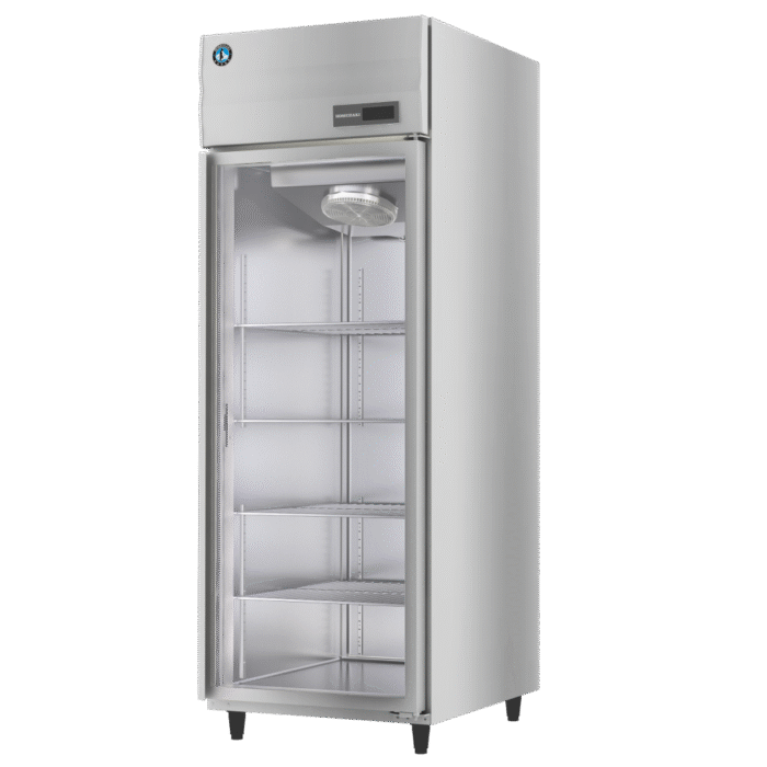 HR-76MA-S(P)LG A-FIT UPRIGHT HEATED LONG GLASS DOOR REFRIGERATOR