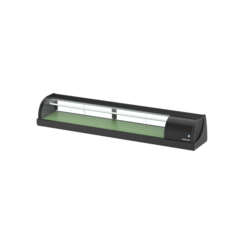 HNC-180BE-R-B Sushi Showcase, right sided 3 HNC-180BE-R-B - Wide Refrigerated Sushi Showcase