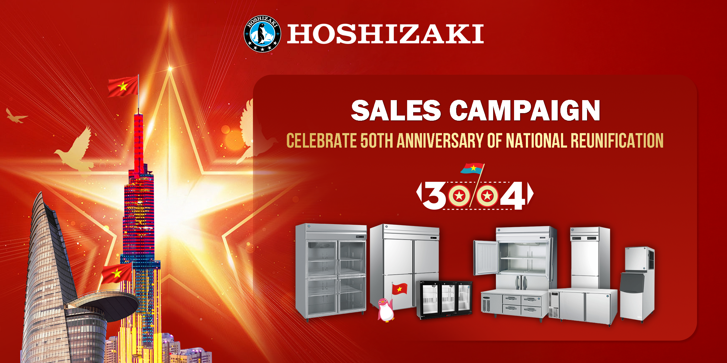 HOSHIZAKI SALES CAMPAIGN – CELEBRATING 50 YEARS